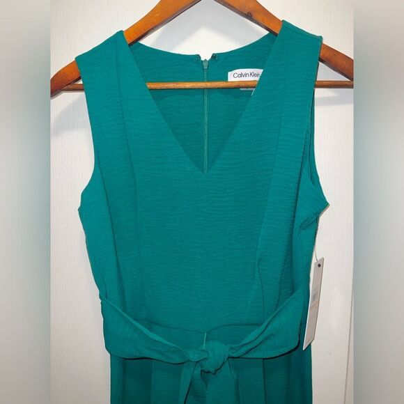 Calvin Klein Green/ Teal jumpsuit - Picture 2 of 8